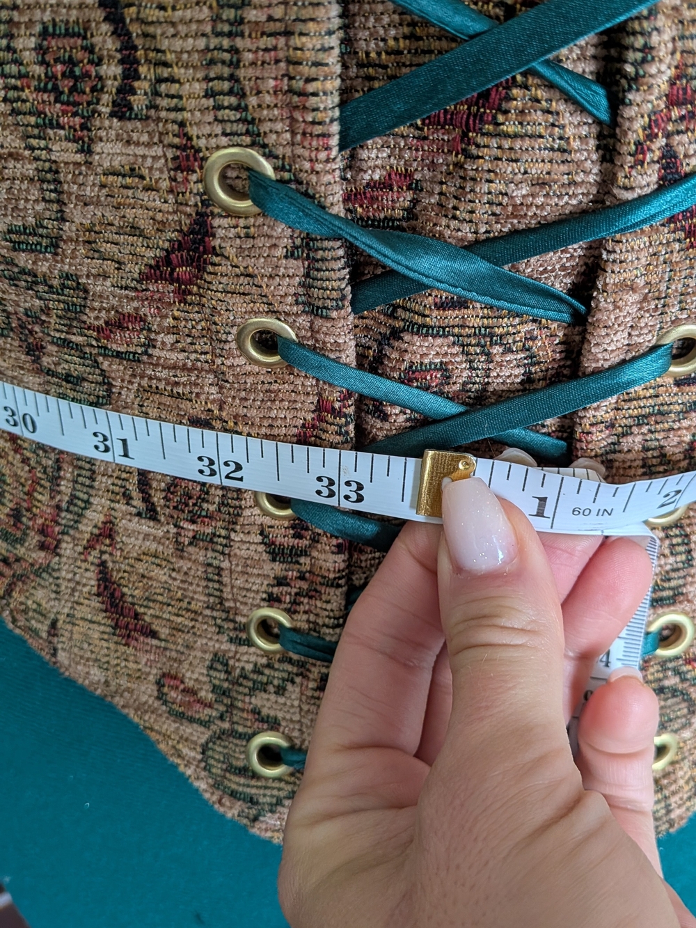 Renfaire Inspired Corset/Boned Bodice - Picture 6 of 6